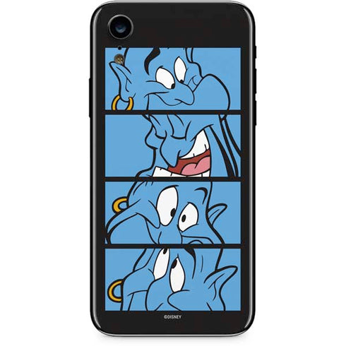 Disney Aladdin Genie Faces Grid iPhone XR Skin
