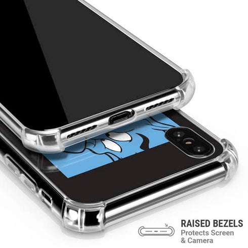 Disney Aladdin Genie Faces Grid iPhone XS Max Clear Case