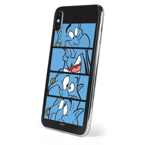 Disney Aladdin Genie Faces Grid iPhone XS Skin