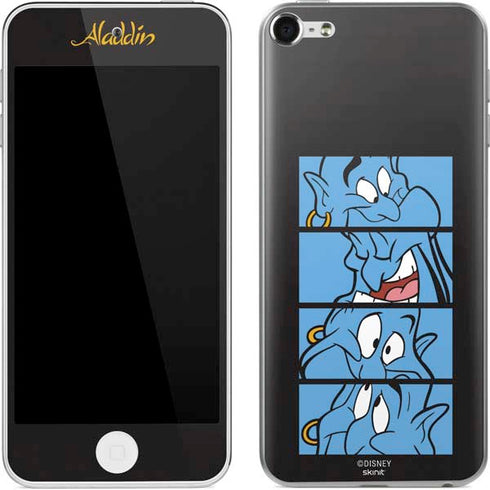 Disney Aladdin Genie Faces Grid Apple iPod Skin