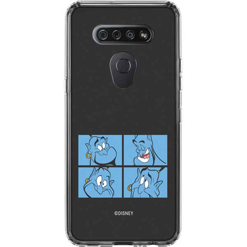 Disney Aladdin Genie Faces Grid LG K51/Q51 Clear Case