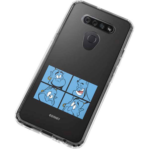 Disney Aladdin Genie Faces Grid LG K51/Q51 Clear Case