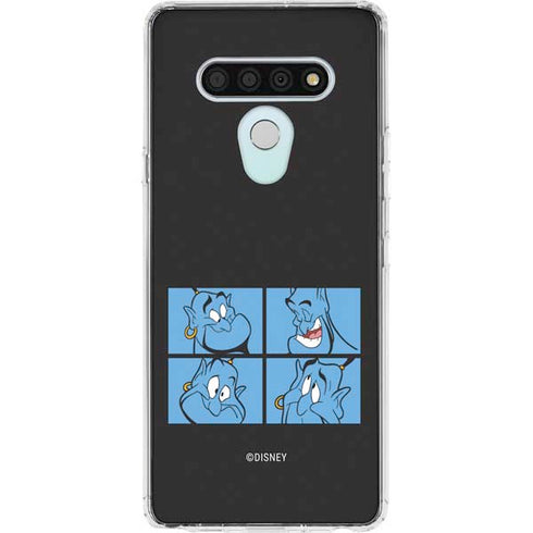 Disney Aladdin Genie Faces Grid LG Stylo 6 Clear Case