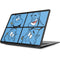 Disney Aladdin Genie Faces Grid Apple MacBook Skin
