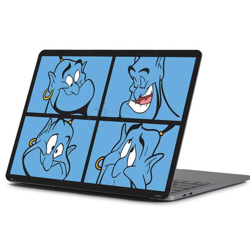 Disney Aladdin Genie Faces Grid Apple MacBook Pro 13-inch Skin