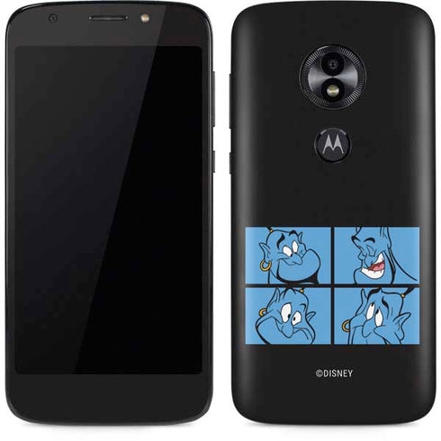 Disney Aladdin Genie Faces Grid Moto E5 Play Skin