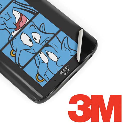 Disney Aladdin Genie Faces Grid Moto G6 Skin