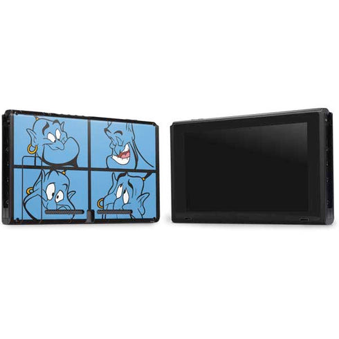 Disney Aladdin Genie Faces Grid Nintendo Switch Bundle Skin