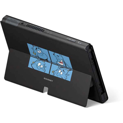 Disney Aladdin Genie Faces Grid Nintendo Switch OLED (2021) Skin