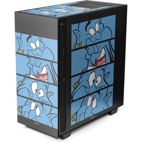Disney Aladdin Genie Faces Grid NZXT H510 Compact ATX Mid-Tower Case Skin