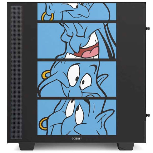 Disney Aladdin Genie Faces Grid NZXT H510 Compact ATX Mid-Tower Case Skin