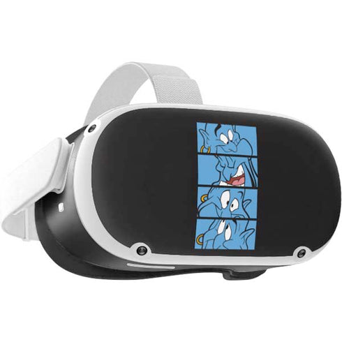 Disney Aladdin Genie Faces Grid Oculus Quest 2 Skin