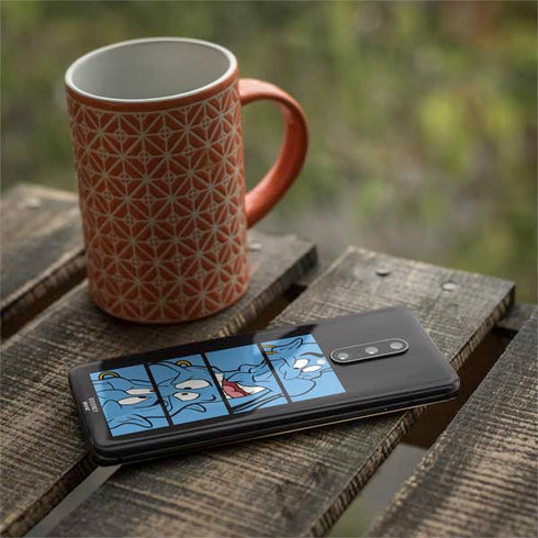 Disney Aladdin Genie Faces Grid OnePlus 7 Pro Skin