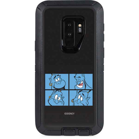 Disney Aladdin Genie Faces Grid Otterbox Defender Galaxy Skin