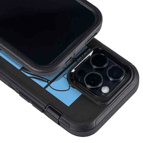 Disney Aladdin Genie Faces Grid Otterbox Defender iPhone Skin
