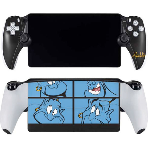Disney Aladdin Genie Faces Grid PlayStation Portal Remote Player Skin