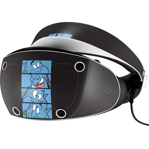 Disney Aladdin Genie Faces Grid PlayStation VR2 Skin