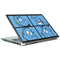 Disney Aladdin Genie Faces Grid Portege Z30t/Z30t-A Skin
