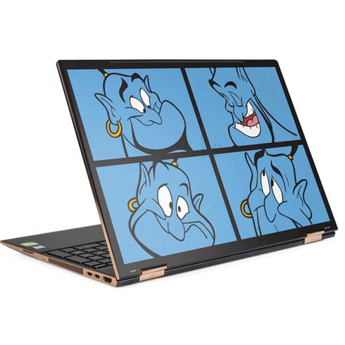 Disney Aladdin Genie Faces Grid HP Spectre Skin