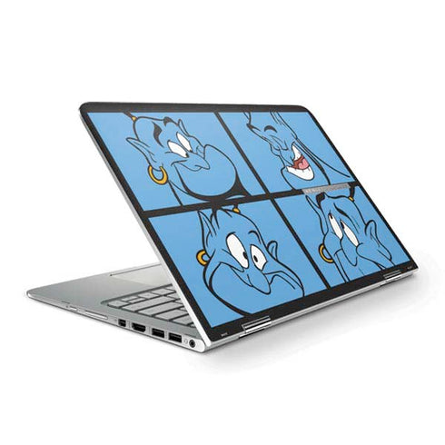Disney Aladdin Genie Faces Grid HP Spectre Skin