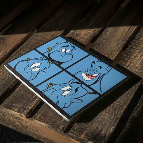 Disney Aladdin Genie Faces Grid Surface Laptop 3 13.5in Skin
