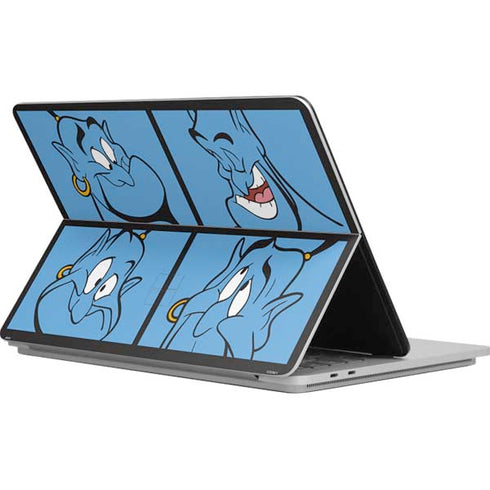 Disney Aladdin Genie Faces Grid Surface Laptop Studio Skin