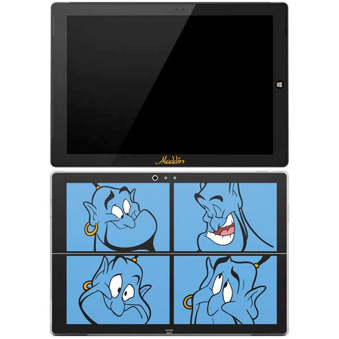 Disney Aladdin Genie Faces Grid Surface Pro 3 Skin
