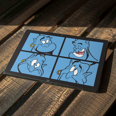 Disney Aladdin Genie Faces Grid Surface Pro 6 Skin