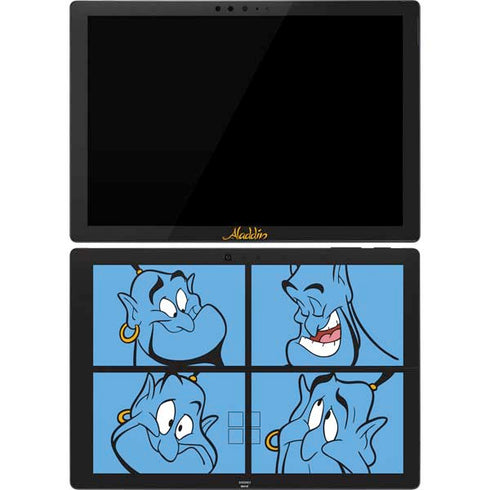 Disney Aladdin Genie Faces Grid Surface Pro 7 Skin
