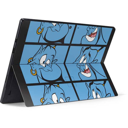Disney Aladdin Genie Faces Grid Surface Pro 7 Skin
