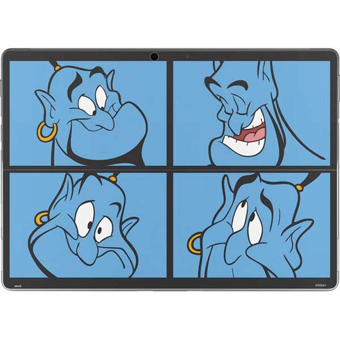 Disney Aladdin Genie Faces Grid Surface Pro 9 Skin