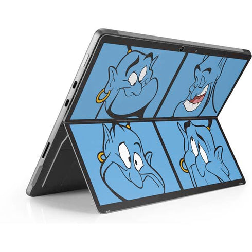 Disney Aladdin Genie Faces Grid Surface Pro 9 Skin