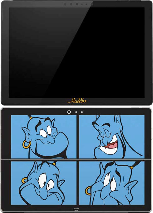 Disney Aladdin Genie Faces Grid Surface Pro (2017) Skin