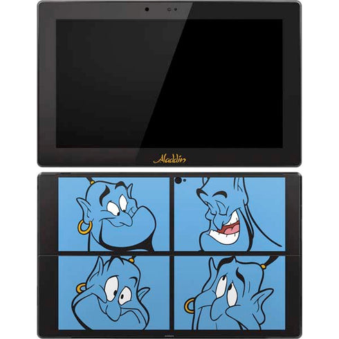 Disney Aladdin Genie Faces Grid Surface Pro Tablet Skin
