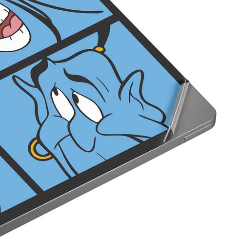 Disney Aladdin Genie Faces Grid Universal Laptop 13in (10.6 x 7.6in) Skin