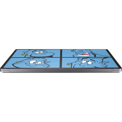 Disney Aladdin Genie Faces Grid Universal Laptop 17in (13.8 x 10in) Skin
