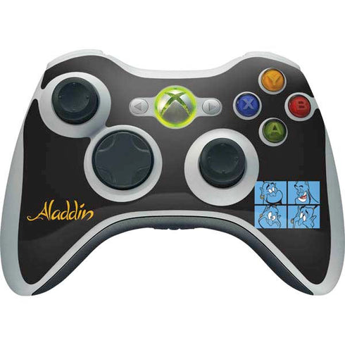 Disney Aladdin Genie Faces Grid Xbox 360 Wireless Controller Skin