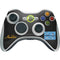 Disney Aladdin Genie Faces Grid Xbox 360 Wireless Controller Skin