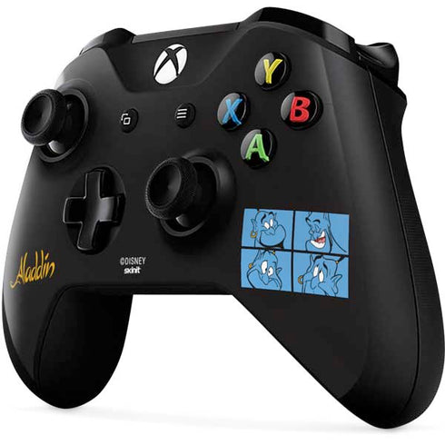Disney Aladdin Genie Faces Grid Xbox One X Controller Skin