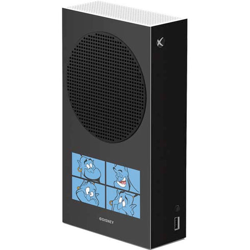 Disney Aladdin Genie Faces Grid Xbox Series S Console Skin