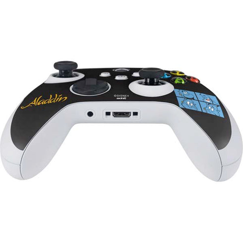 Disney Aladdin Genie Faces Grid Xbox Series S Controller Skin