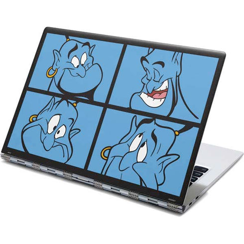Disney Aladdin Genie Faces Grid Yoga 910 2-in-1 14in Touch-Screen Skin