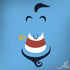 Disney Aladdin Genie Outline Art Dell Alienware Skin