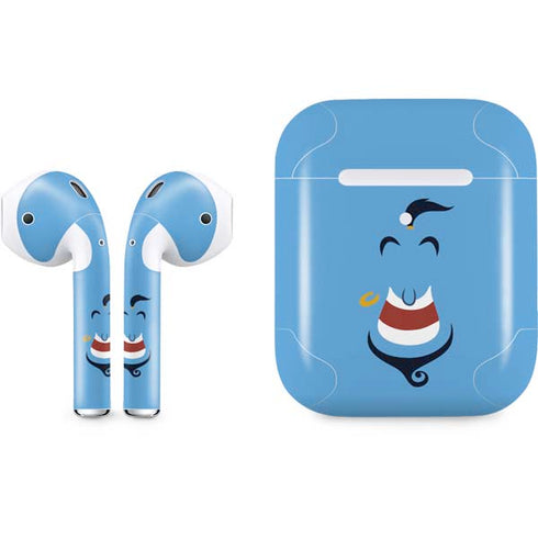 Disney Aladdin Genie Outline Art Apple AirPods 2 Skin