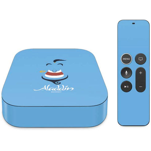 Disney Aladdin Genie Outline Art Apple TV Skin