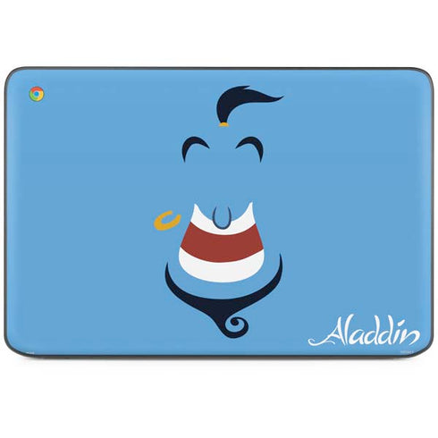 Disney Aladdin Genie Outline Art HP Chromebook Skin