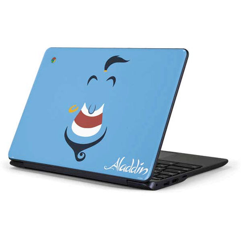 Disney Aladdin Genie Outline Art Samsung Chromebook Skin