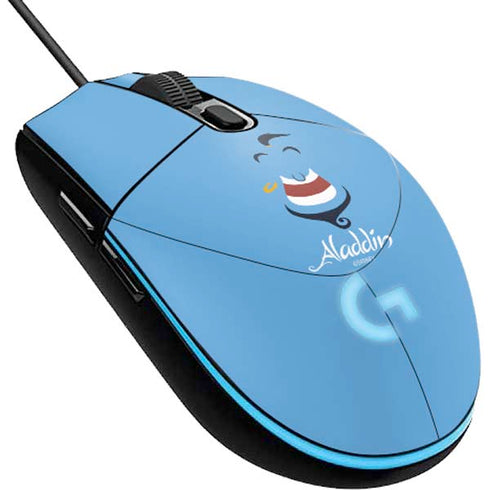 Disney Aladdin Genie Outline Art G203 Prodigy RGB Wired Gaming Mouse Skin