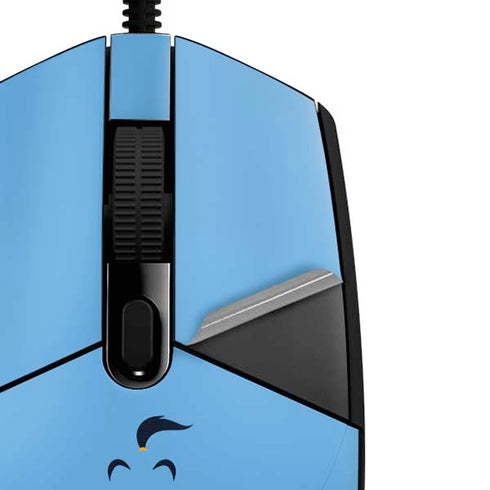 Disney Aladdin Genie Outline Art G203 Prodigy RGB Wired Gaming Mouse Skin