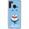 Disney Aladdin Genie Outline Art Galaxy A21 Clear Case